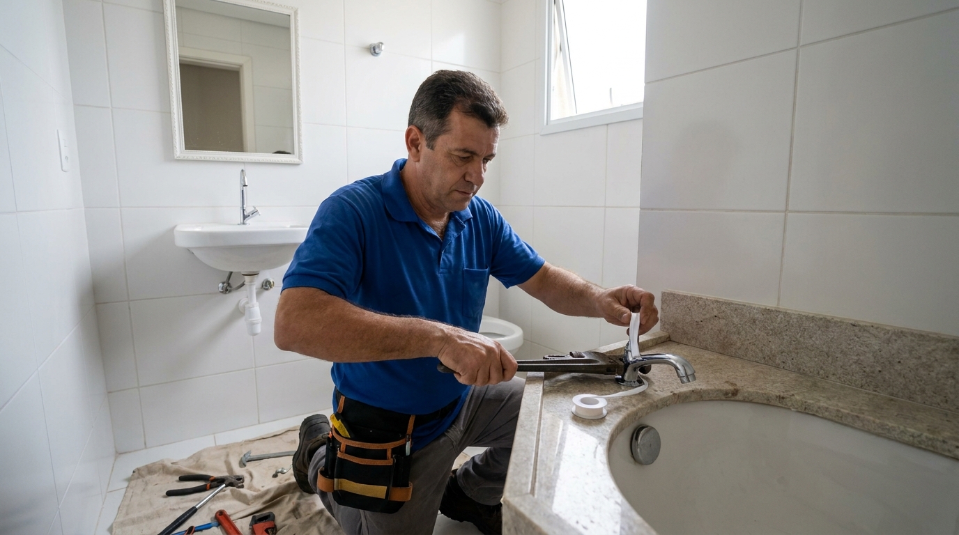 Instalação de torneira de cozinha em Jaboatão dos Guararapes‑PE